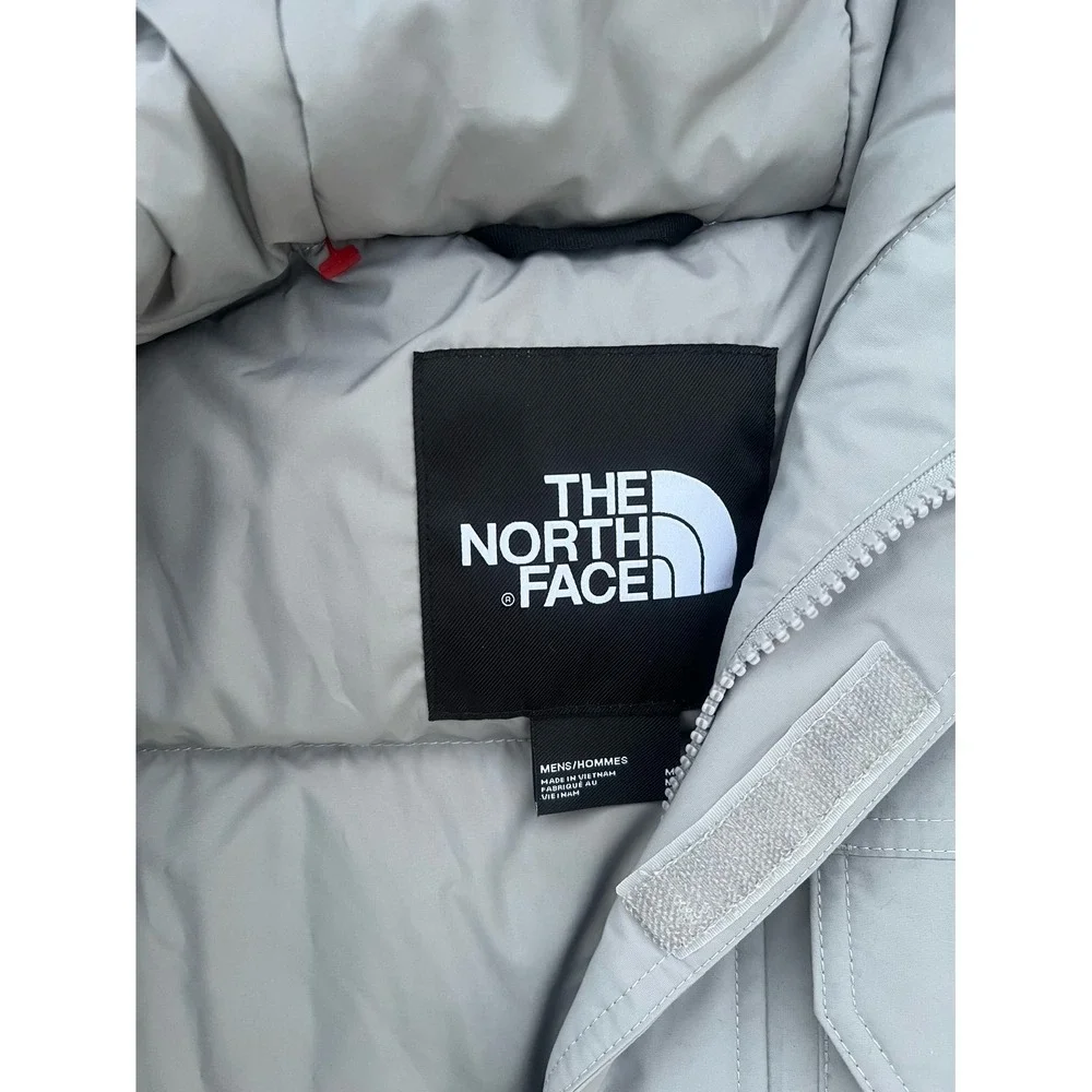 The North Face Cypress Parka Mens Meld Grey 550-Fill Down Jacket NF0A5GJXA91 M